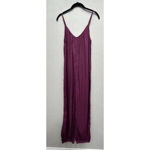 Anthropologie Saturday Sunday Women's Jogger Jumpsuit Romper Overall XS Purple